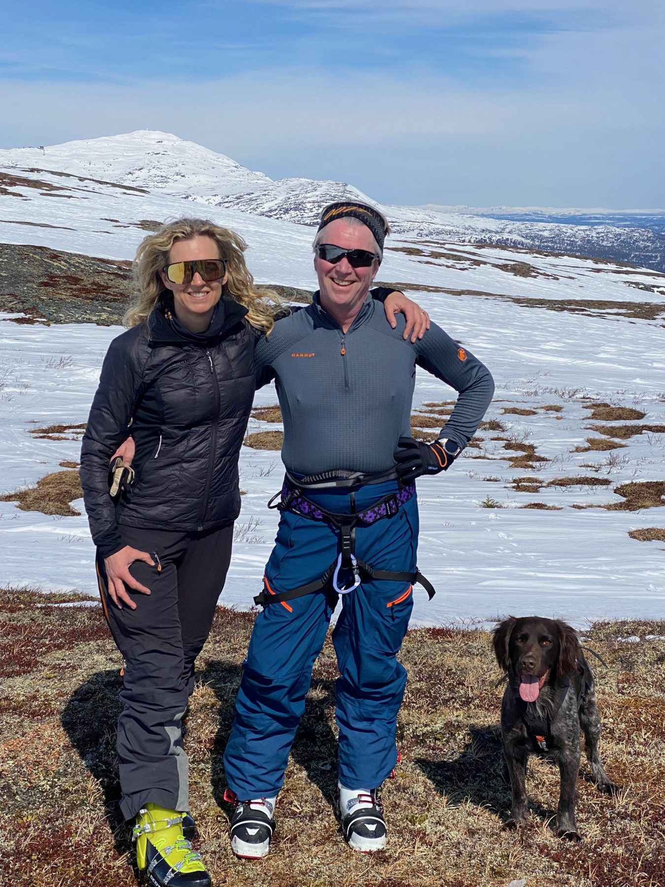 Vandring i fjällen under sommaren